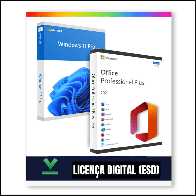 WINDOWS 11 PRO + OFFICE 2021 PRO PLUS